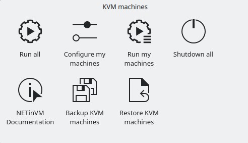 KVM desktop folder