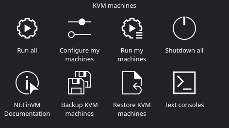 KVM desktop folder